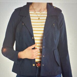 EDEN SOCIETY COLLARED CARGO JACKET SMALL NWT